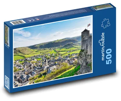 Produktbild von Puzzle 500 Blick auf die alte Stadt - martinpuzzle