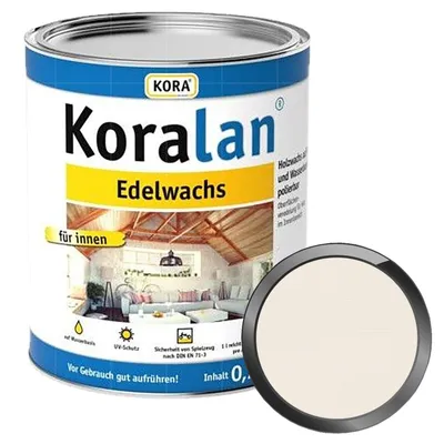 Produktbild von KORA Koralan Edelwachs 2.5 Liter Kalkweiss