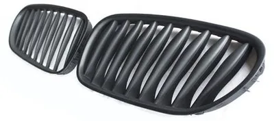 PREMIUM Kühlergrill Sport Grill Gitter Front Schwarz für BMW Z4 E85 E86 – Produktansicht