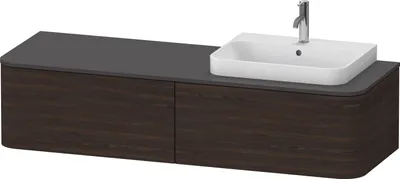 Produktbild von DURAVIT HP4944R69690010 WTU HappyD2+ wandh.,354x1600x550mm