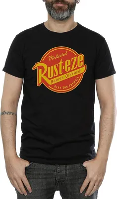 Produktbild von Cars - "Rust-Eze" T-Shirt für Herren BI1611 (L) (Schwarz)