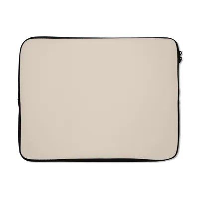 Produktbild von MuchoWow® Laptop Hülle 15 Zoll Hell - Beige - Farbe - Unifarben Laptoptasche - Laptoptasche - Sleeve - Rundum-Schutz