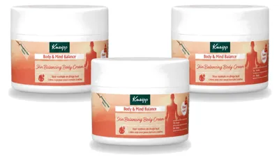 Obrázek produktu pro 3 x Krém na tělo Kneipp Body & Mind Balance, vůně fialky a vetiveru, 200 ml - výhodná sada - 3 kusy