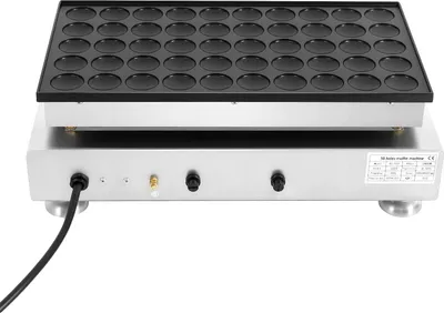 Image de Machine à muffins, 50 cavités, minuterie réglable, construction en acier inoxydable