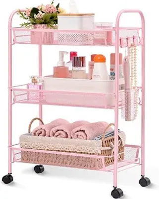 Immagine prodotto di Passeggino su ruote - Carrozzina con manici - Rosa