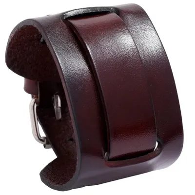 Image de Bracelet rétro marron pour homme - Élégance masculine KP33078