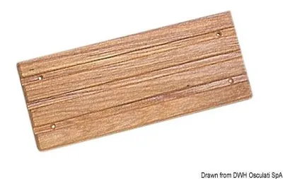 Obrázek produktu pro Podnožka z teakového dřeva 215x82 mm , 1 kus