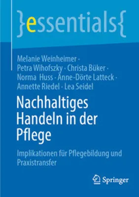 Obrázok produktu pre Nachhaltiges Handeln in der Pflege