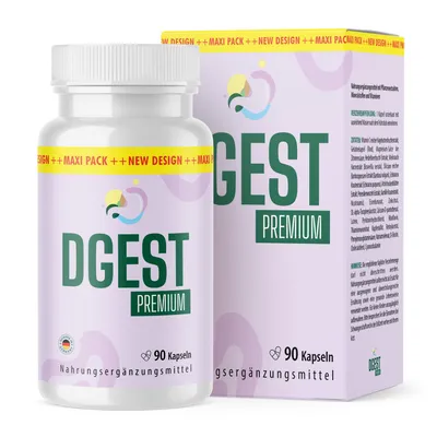 Produktbild von dgest Premium Kapseln | Für deine körperliche Balance | Einfache Einnahme | 90 Kapseln