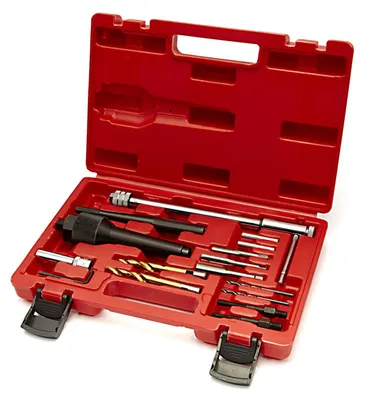 Immagine prodotto di Kit estrattore candelette rotte incastrate, M8-M10, set strumenti per la rimozione da testata motore