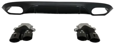 Image de Diffuseur pour Mercedes E C238 A238 AMG Sport Line 16-19 E53 Night Look. Conseils.