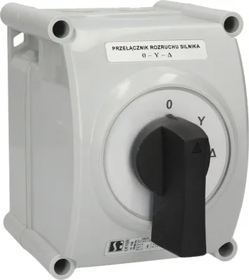 Produktbild von 40A Nockenschalter, L-0-P Drehrichtungsschalter, im OB3 Gehäuse,