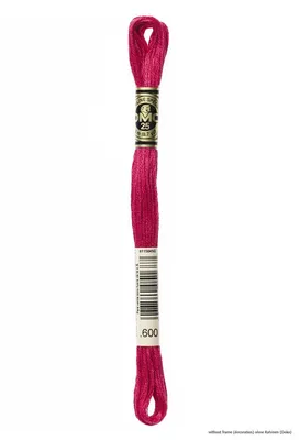 Produktbild von DMC Stickgarn Mouline Special 117MC -600, 6-fädig, 8m