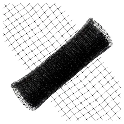 Produktbild von Vogelschutznetz, Katzennetz, Teichnetz, Laubnetz (engmaschig, 12 x 14 mm Maschenweite), schwarz (2 m x 10 m)