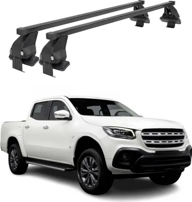Image de Barres Transversales Menabo pour Mercedes X 2018-2025 Noir