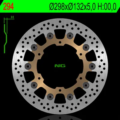 Produktbild von Ng Bremsscheibe Vorne Für Yamaha Yzf R6 99-02, Yzf R1 98-03, Fzs 1000 01-05, Fjr 01, Xjr 1300 03-17, Xvz 1300, Xv 1600/1700/1900