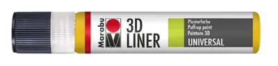 Immagine prodotto di Marabu 1803 09 621 3D-Liner 3D giallo medio 621, 25 ml
