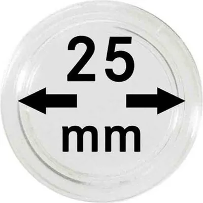 Produktbild von Lindner 2251025 Münzkapseln 25 mm-100er Pack
