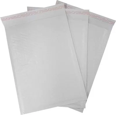 Produktbild von Famanu Versandtaschen mit Luftpolster 205 x 245 mm - weiß - Packung mit 100 Stück