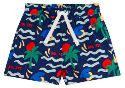 Productafbeelding van Petit Bateau A0fmb babykleding voor jongens, schemergrijs/meerkleurig, maat 86