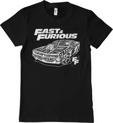 Produktbild von Fluid Of Speed T-Shirt - Medium - Black