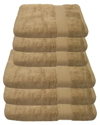 Produktbild von Julie Julsen Handtuch Set Sand,Set:6 tlg. 3 Badetücher 3 Handtücher