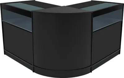 Image de Ensemble de comptoirs LED Iris CM60 + B900 (2 pièces) – Noir