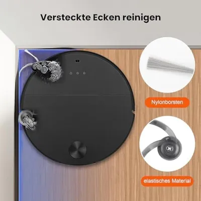 Produktbild von PromoHome® 26-teiliges Zubehörset für Roborock Saros 10 – 2 Hauptbürsten, 6 Staubbeutel, 4 Wischtücher, 4 Seitenbürsten, 4 Filter, 4