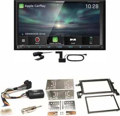 Produktbild von Kenwood DNX-7190DABS Android Auto Carplay Einbauset für Suzuki Grand Vitara JT