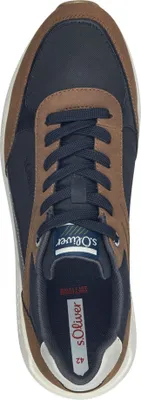 Produktbild von s.Oliver Herren Sneaker Schnürschuh modern Soft Foam 5-13603-42, Größe:43 EU, Farbe:Braun