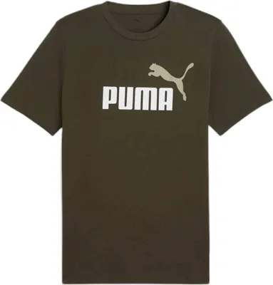 Produktbild von Puma ESS 2 COLOR No. 1 Logo Tee - grün, Größe:L