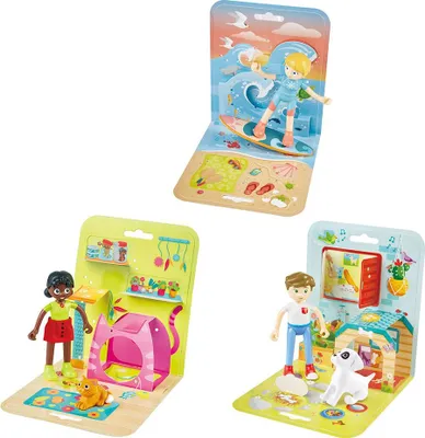 Immagine prodotto di Set da gioco per bambole Hape - giocattoli colorati per bambini
