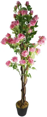 Image de Arbre artificiel de 150 cm, rose