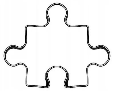 Image de EkoForemki Forme Puzzle 4,7 cm Découpoir Pâtisserie