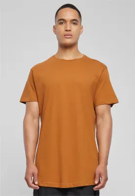 Produktbild von Urban Classics TB638 | Shaped Long Tee Herren T-Shirt - Farbe: Toffee - Größe: L