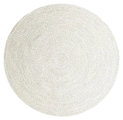 Produktbild von In- & Outdoor Jute Teppich Rund - Bali Weiß