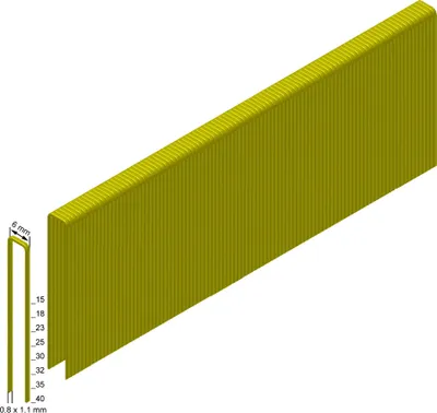 Produktbild von Heftklammern, 2600 Stk. ES40CNKHA Prebena