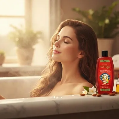 Produktbild von Almalika Pafion Arganöl Shampoo 400 ml – Pflegeshampoo für trockenes Haar, ohne Parabene