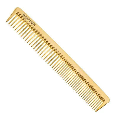 Image de BALMAIN_Peigne à couper en or peigne à cheveux professionnel en or