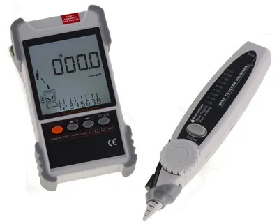 Obrázek produktu pro Profesionální digitální tester pro síťové kabely RJ45 a RJ11 s možností dobíjení
