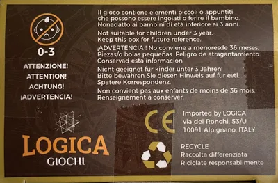 Imagen del producto de Rompecabezas metálico, nivel de dificultad 2 de 6, compacto, ideal para llevar