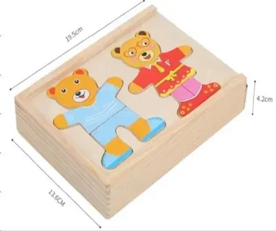 Image de Puzzle en bois « Les oursons » - Merkpol