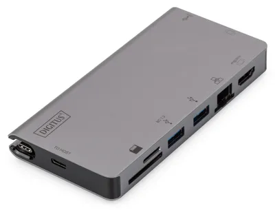 Produktbild von DIGITUS DA-70877 - Dockingstation - USB-C - VGA
