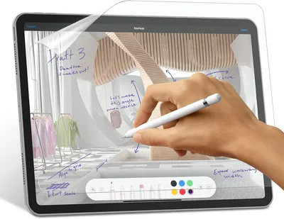 Immagine prodotto di 2 pellicole protettive per Apple iPad 12,9" (5ª, 4ª e 3ª generazione), modelli 2021/2020/2018, di lunga durata