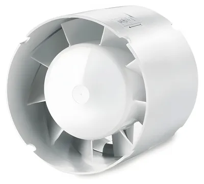 Produktbild von Rohrventilator - 100 mm Durchmesser - Für Lüftungssysteme - Kanalmontage - Abluft Zuluft - Bad Küche Keller