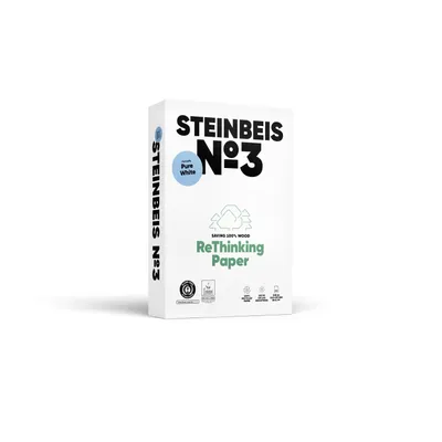 Produktbild von Steinbeis 5218 080 10 00 1 Pure white - A4, 80g, weiß, 500 Blatt