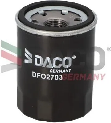 Obrázek produktu pro Olejový filtr DACO Germany DFO2703, šroubovací filtr, pro vozidla: MITSUBISHI COLT VI (Z3A, Z2A), HONDA CIVIC VIII Hatchback (FN, FK), HYUNDAI i10 (PA)