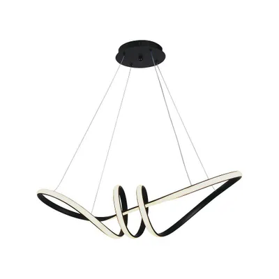 Obrázok produktu pre LED Solution Čierne závesné LED svietidlo dizajnové 72cm 24W 8010