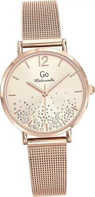 Image de Girl Only Montre femme or rose analogique GO bracelet en acier inoxydable D2UGO695434