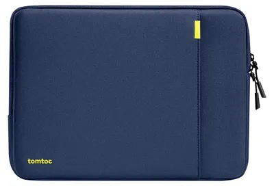 Produktbild von TOMTOC Defender A13 Laptoptasche 14 Zoll Marineblau mit Zubehörfach